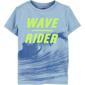 OSHKOSH B’GOSH Boys’ Rashguard(Breck Blue Wave Rider)
