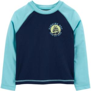 OSHKOSH B’GOSH Boys’ Rashguard(Indigo Blue Aquaman)