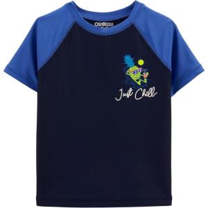 OSHKOSH B’GOSH Boys’ Rashguard(Just Chill)