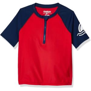 OSHKOSH B’GOSH Boys’ Rashguard(Red Wash)