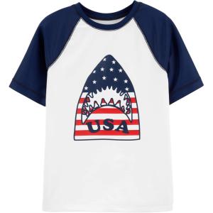 OSHKOSH B’GOSH Boys’ Rashguard(Shark)