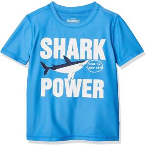 OSHKOSH B’GOSH Boys’ Rashguard(Shark Power)