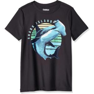 OSHKOSH B’GOSH Boys’ Rashguard(Wharf Grey Sharks)