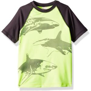 OSHKOSH B’GOSH Boys’ Rashguard(Yellow Shark)