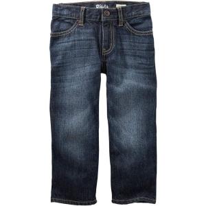OSHKOSH B’GOSH Boys’ Straight Jeans(Dark Indigo)