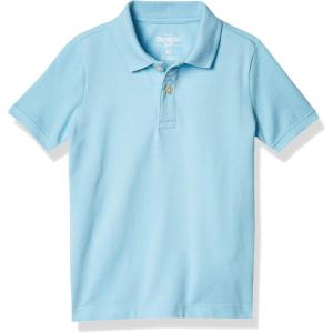 OSHKOSH B’GOSH Boys Uniform Short Sleeve Polo(Tourist Blue)