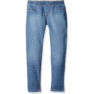 OSHKOSH B’GOSH Girls’ Denim Jegging(Faded Blue Dot)