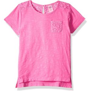 OSHKOSH B’GOSH Girls’ Fashion Top(Pink Pocket)
