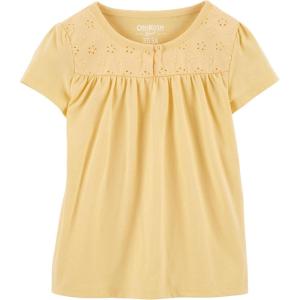 OSHKOSH B’GOSH Girls’ Fashion Top(Yellow Lion)