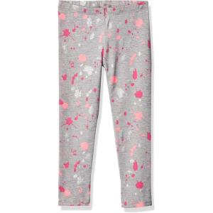 OSHKOSH B’GOSH Girls’ Full Length Leggings(Grey Paint Splatter)