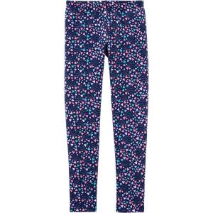 OSHKOSH B’GOSH Girls’ Full Length Leggings(Navy Heart)