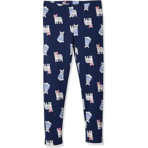 OSHKOSH B’GOSH Girls’ Full Length Leggings(Navy Puppy)