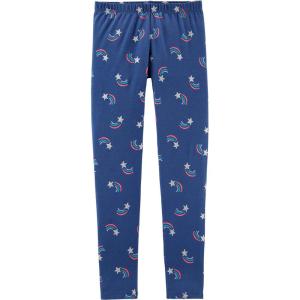 OSHKOSH B’GOSH Girls’ Full Length Leggings(Navy Rainbow)