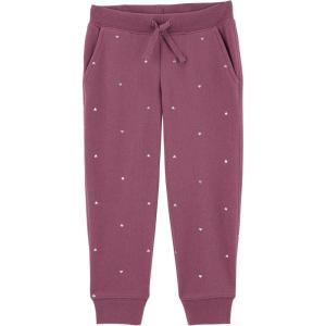 OSHKOSH B’GOSH Girls’ Jogger Pants(Grape Twist)