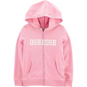 OSHKOSH B’GOSH Girls’ Logo Hoodie(Rosewood)