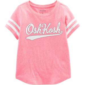 OSHKOSH B’GOSH Girls’ Logo Tees(Sweet Pink)