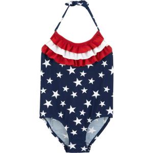 OSHKOSH B’GOSH Girls’ One-Piece Swimsuit(Americana)