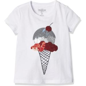 OSHKOSH B’GOSH Girls Sequin Tee(Glitter)