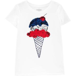 OSHKOSH B’GOSH Girls Sequin Tee(Sequin)