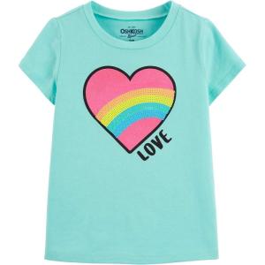OSHKOSH B’GOSH Girls Sequin Tee(South Mesa)
