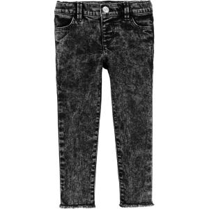 OSHKOSH B’GOSH Girls Skinny Denim(Black Acid Wash)