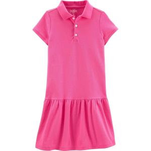 OSHKOSH B’GOSH Girls’ Uniform Dress(Dynamite Pink)