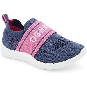 OSHKOSH B’GOSH Unisex-Child Powell Sneaker(Navy/Pink)