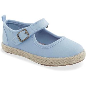 OSHKOSH B’GOSH Unisex-Child Vaquera Mary Jane Flat(Blue)