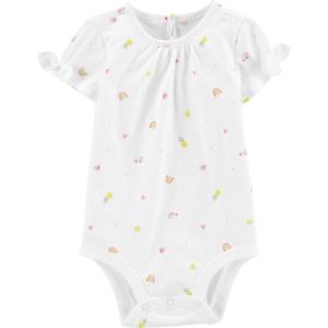 OSHKOSH B’GOSH baby-girls Short-sleeve Bodysuit(Rainbow)