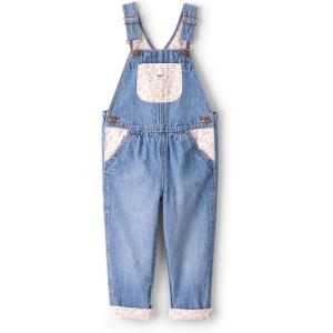 OSHKOSH B’GOSH baby-girls World’s Best Overalls(Denim Floral)