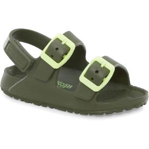 OSHKOSH B’GOSH unisex-child Rivar(Olive/Lime)