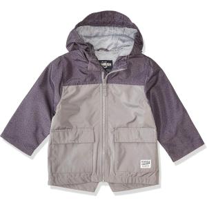 Osh Kosh B’Gosh Boys Perfect Rainjacket Rainslicker Raincoat(Grey)