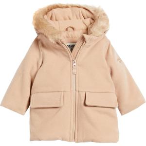 Osh Kosh Girls’ Toddler Sweet Faux Wool Jacket Dress Coat(Camel)