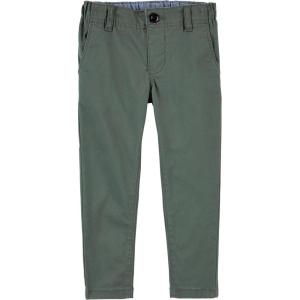 OshKosh B’Gosh Boys Slim Stretch Chino Pants(Elvis Parsley)
