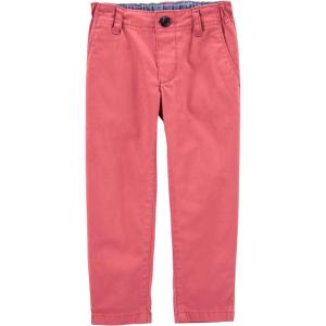 OshKosh B’Gosh Boys Slim Stretch Chino Pants(Ready Rose)