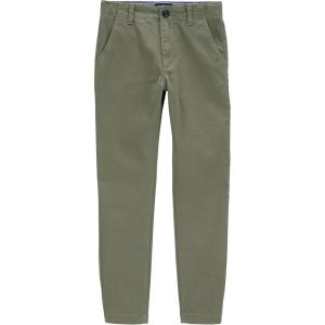 OshKosh B’Gosh Boys Slim Stretch Chino Pants(Solid Olive)