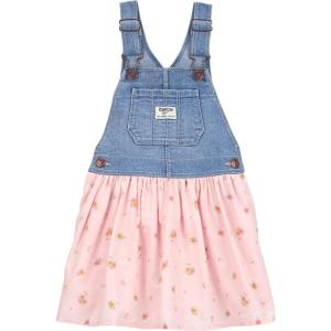 Oshkosh Girls World’s Best Overalls(Pink Floral)
