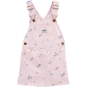 Oshkosh Girls World’s Best Overalls(Pink Hickory Floral)