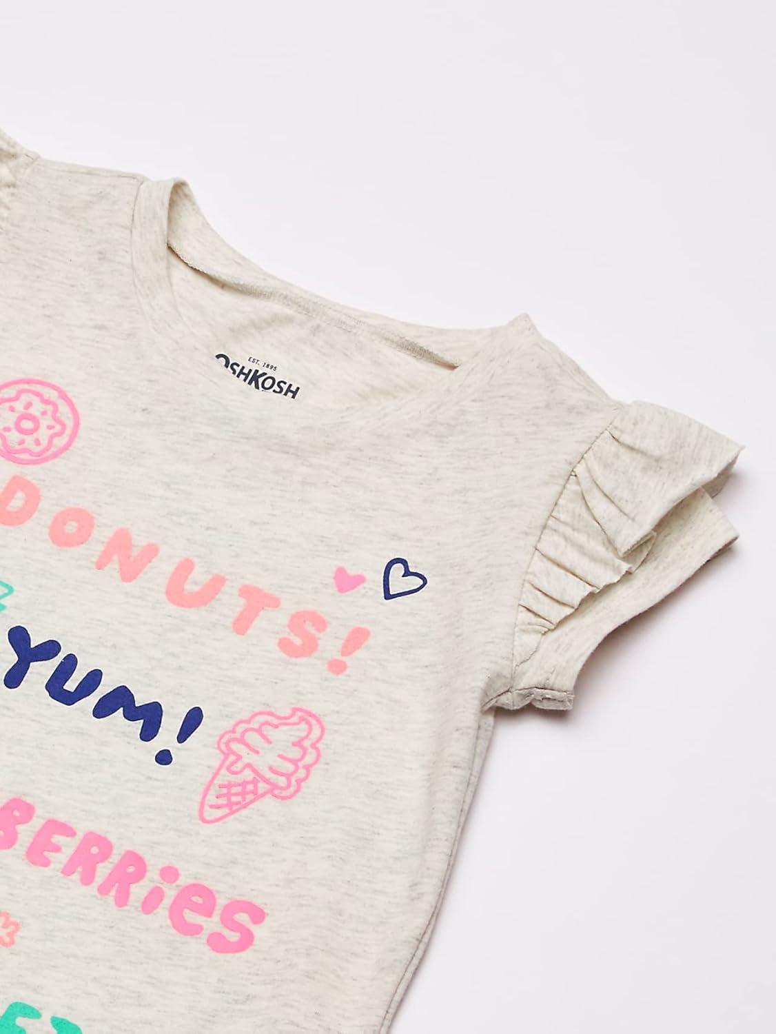 imageOSHKOSH BGOSH Girls ShortSleeve Knit TunicGrey