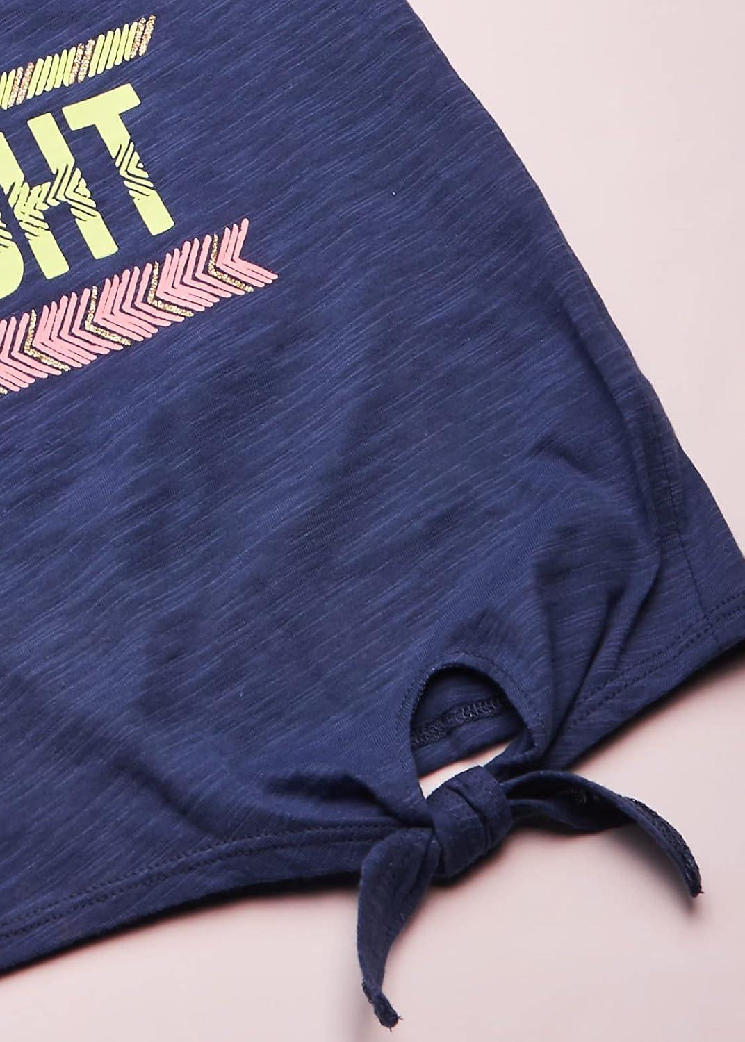 imageOSHKOSH BGOSH Girls ShortSleeve Knit TunicMystic Navy