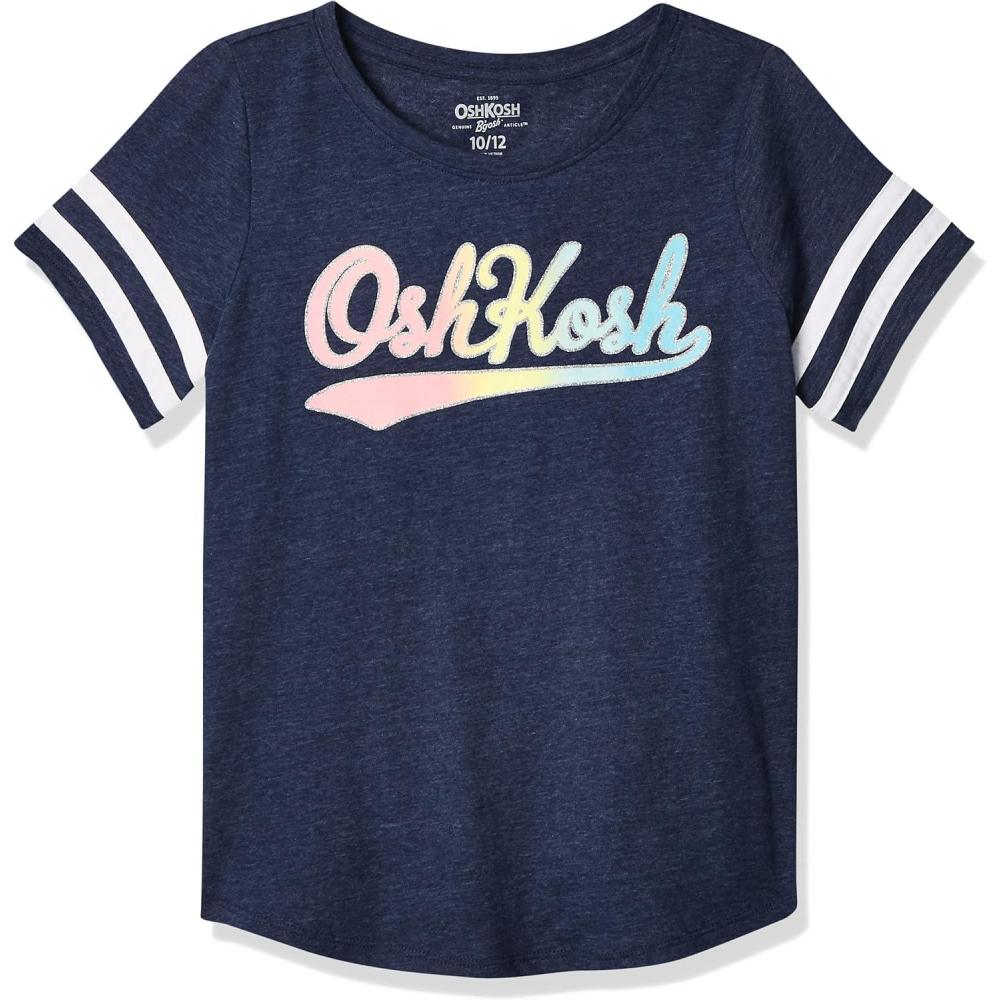 imageOSHKOSH BGOSH Girls Logo TeesIndigo Blue