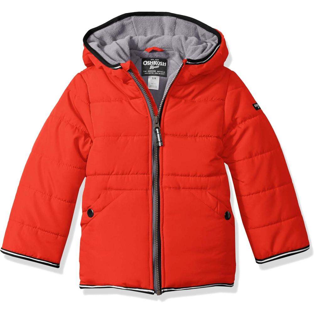 imageOshKosh BGosh Boys Little Perfect Heavyweight Jacket Coat Alexander red 7