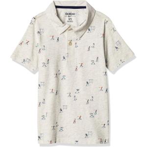 OSHKOSH B’GOSH Boys Short Sleeve Polo(Baseball)