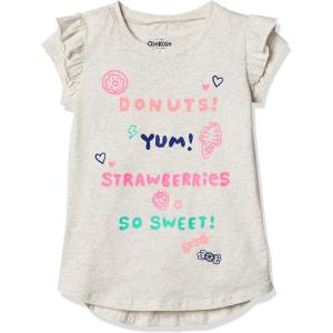 OSHKOSH B’GOSH Girls Short-Sleeve Tunic(Grey)