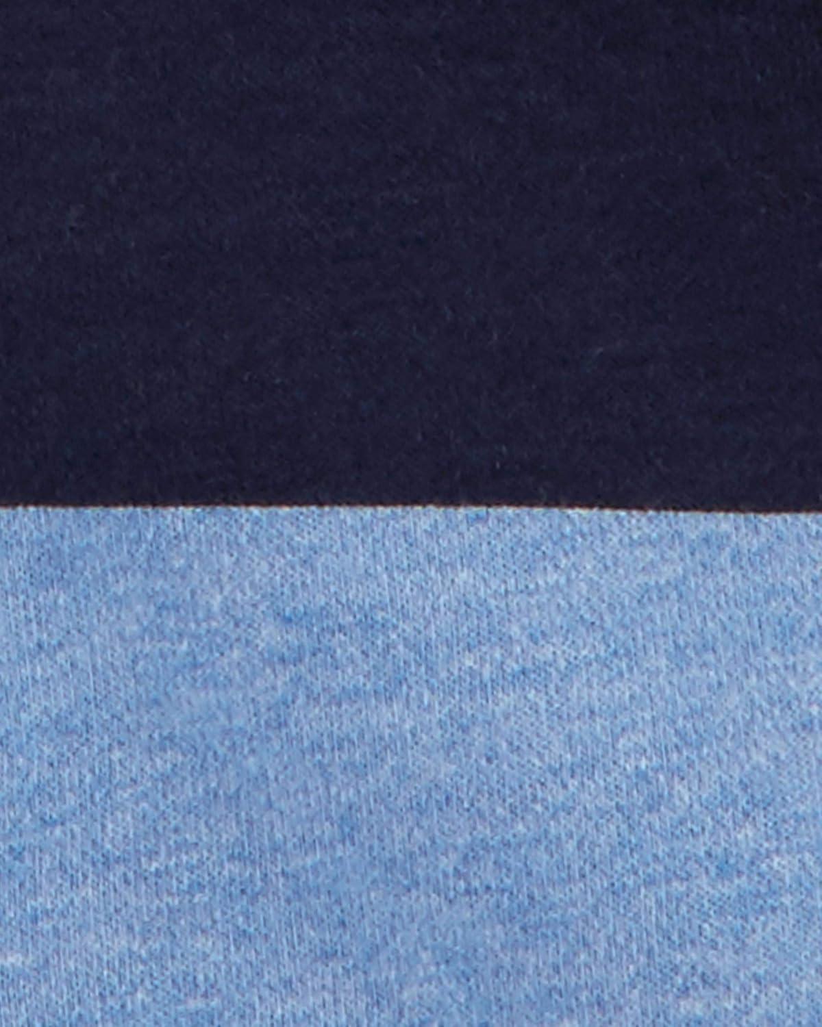 imageOshKosh BGosh Boys Full Zip Logo HoodieBlue LapisNavy Stripe