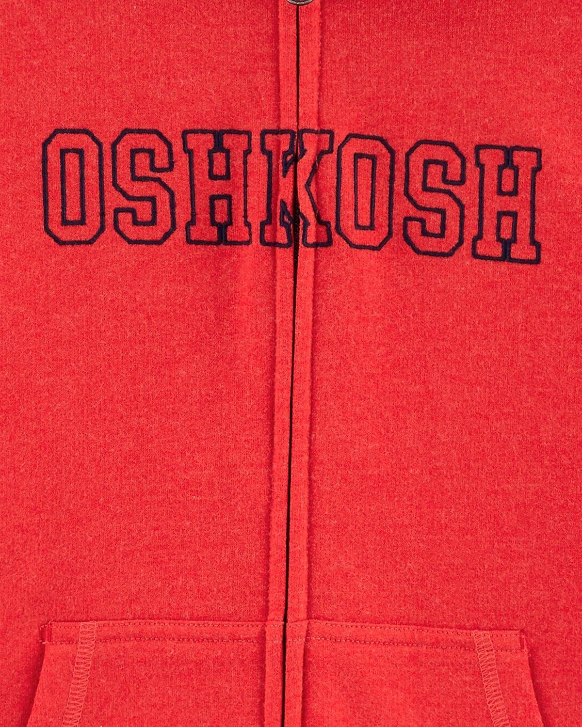 imageOshKosh BGosh Boys Full Zip Logo HoodieJourney Red