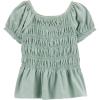 Green Smocked