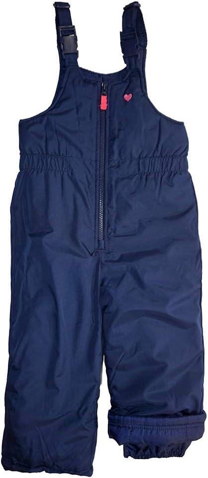 imageOSHKOSH BGOSH Girls Ski Jacket and Snowbib Snowsuit Outfit SetNavy and Hearts