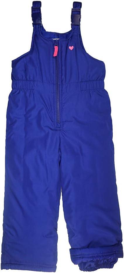 imageOSHKOSH BGOSH Girls Ski Jacket and Snowbib Snowsuit Outfit SetRainbow Pink Neon Royal