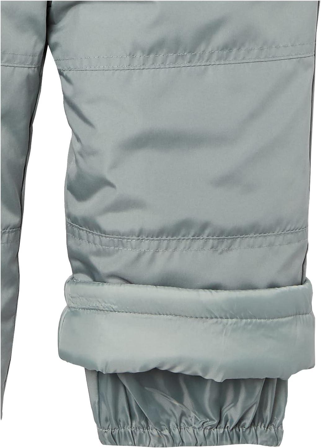 imageOSHKOSH BGOSH Girls Ski Jacket and Snowbib Snowsuit Outfit SetSage Green Rose Pink